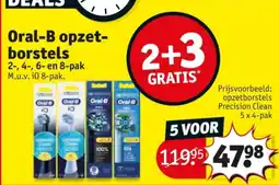 Kruidvat Oral-B Opzetborstels aanbieding