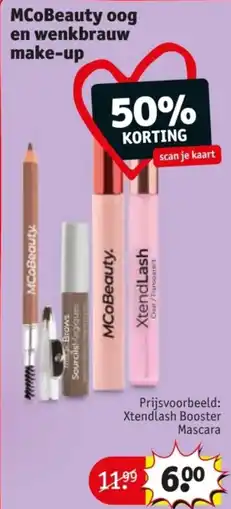 Kruidvat MCoBeauty oog en wenkbrauw make-up aanbieding