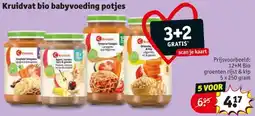 Kruidvat Kruidvat bio babyvoeding potjes aanbieding