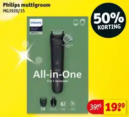 Kruidvat Philips Multigroom MG3920/15 aanbieding