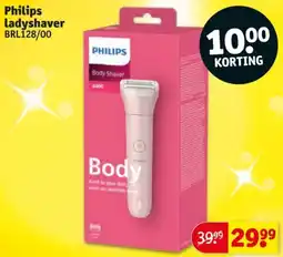 Kruidvat Philips ladyshaver BRL128/00 aanbieding