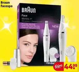 Kruidvat Braun Facespa aanbieding
