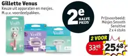 Kruidvat Gillette Venus aanbieding