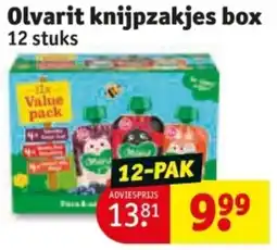Kruidvat Olvarit knijpzakjes box aanbieding