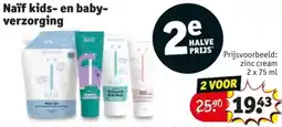 Kruidvat Naïf kids en baby verzorging aanbieding