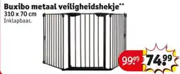Kruidvat Buxibo Metaal Veiligheidshekje aanbieding