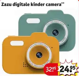 Kruidvat Zazu Digitale Kinder Camera aanbieding