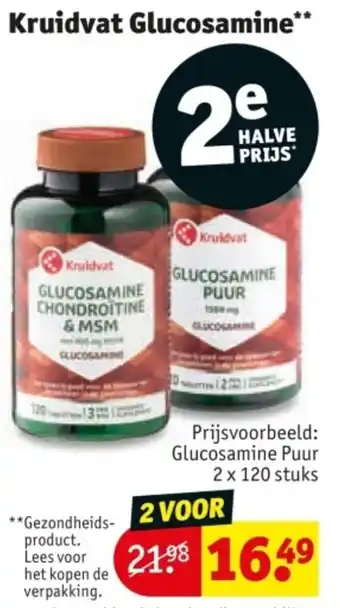 Kruidvat Kruidvat Glucosamine aanbieding