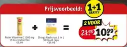 Kruidvat Roter Vitamine + Shiepz Nachtrust aanbieding