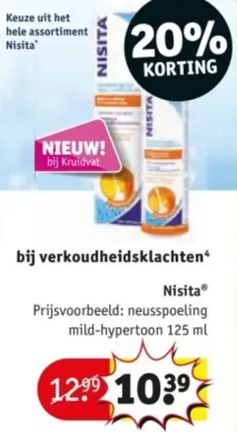 Kruidvat Nisita aanbieding