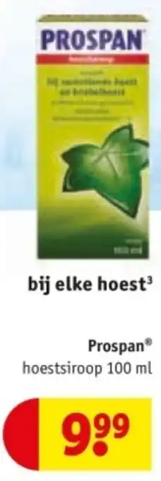 Kruidvat Prospan Hoestsiroop aanbieding