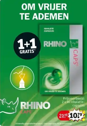 Kruidvat Rhino aanbieding