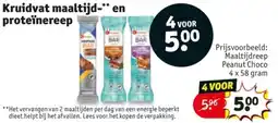 Kruidvat Kruidvat maaltijd en proteïnereep aanbieding