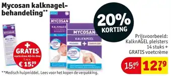 Kruidvat Mycosan kalknagel behandeling aanbieding