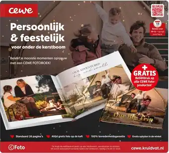 Kruidvat Cewe Fotoboek aanbieding