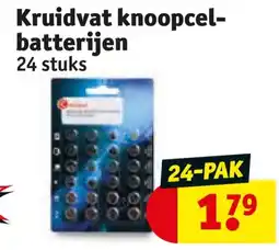 Kruidvat Kruidvat knoopcel batterijen aanbieding