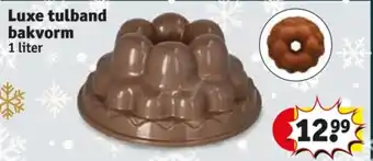 Kruidvat Luxe tulband bakvorm aanbieding