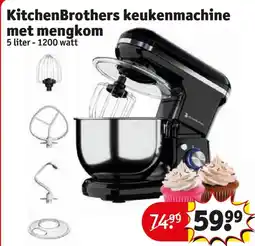 Kruidvat KitchenBrothers keukenmachine aanbieding