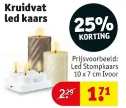 Kruidvat Kruidvat led kaars aanbieding