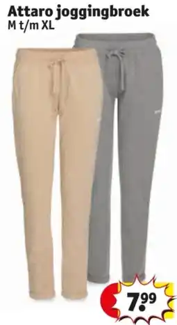 Kruidvat Attaro joggingbroek aanbieding