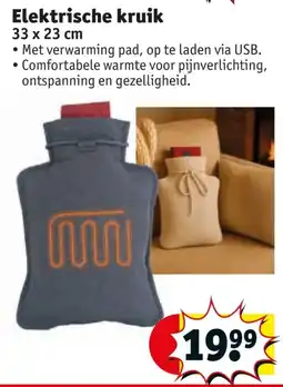 Kruidvat Elektrische kruik aanbieding