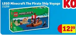 Kruidvat LEGO Minecraft The Pirate Ship Voyage aanbieding