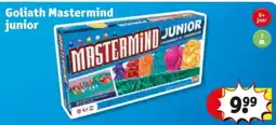 Kruidvat Goliath Mastermind junior aanbieding