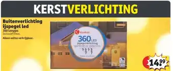 Kruidvat Buitenverlichting ijspegel led aanbieding