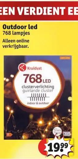 Kruidvat Outdoor led aanbieding