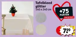 Kruidvat Tafelkleed glitter aanbieding