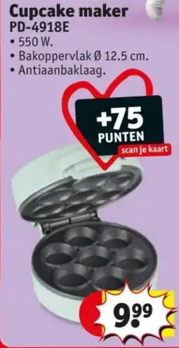 Kruidvat Cupcake maker aanbieding