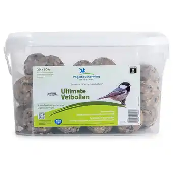 Pets Place Wildbird Vbn Vetbollen - Tuinvogelvoer - 30 stuks aanbieding