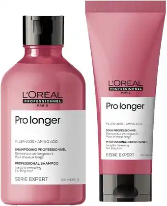 Bol.com L'Oréal Serie Expert Pro Longer Shampoo 300ml + Conditioner 200ml aanbieding