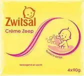 Bol.com Zwitsal Creme Zeep 4x90GR aanbieding