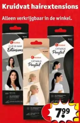 Kruidvat Kruidvat hairextensions aanbieding