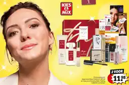 Kruidvat Dagcrème Glow Vitamin C SPF30 en mascara Extreme Wear Tubing aanbieding