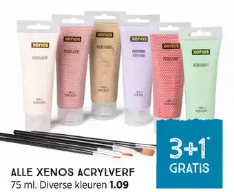 Xenos Alle xenos acrylverf 75ml aanbieding