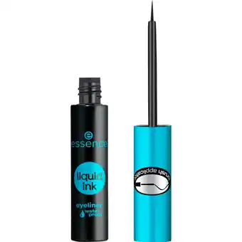 Kruidvat Essence Liquid Ink 01 Black Waterproof Eyeliner aanbieding