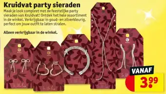 Kruidvat Kruidvat party sieraden aanbieding
