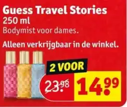 Kruidvat Guess Travel Stories aanbieding