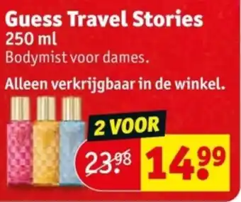 Kruidvat Guess Travel Stories aanbieding