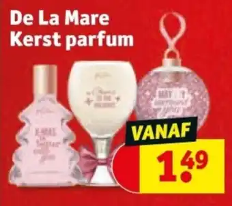Kruidvat De La Mare Kerst parfum aanbieding