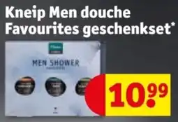 Kruidvat Kneip Men douche Favourites geschenkset aanbieding