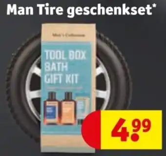 Kruidvat Man Tire geschenkset aanbieding