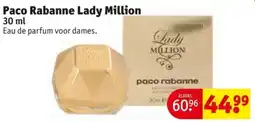 Kruidvat Paco Rabanne Lady Million aanbieding
