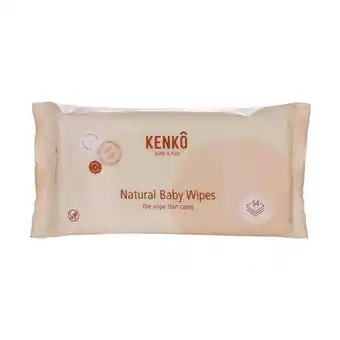 Etos Kenkô Natural Billendoekjes 54 stuks aanbieding