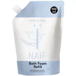 Etos Naïf Bath Foam Refill 500 ML aanbieding