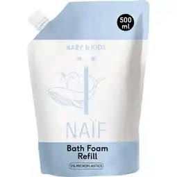 Etos Naïf Bath Foam Refill 500 ML aanbieding