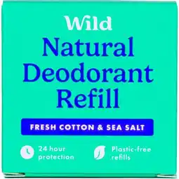 Etos Wild Fresh Cotton & Sea Salt Refill Deodorant Stick 40 GR aanbieding