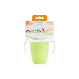 Etos Munchkin Miracle 360 Trainer Cup Groen met handgrepen aanbieding